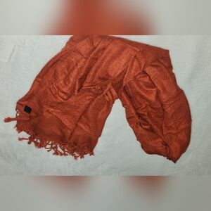 Orange Pashmina Scarf